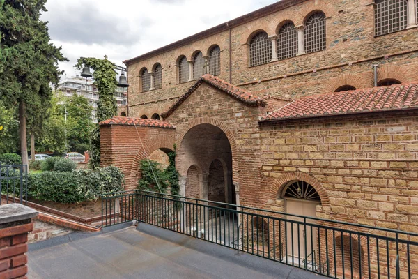 Thessaloniki Griekenland September 2017 Ntique Byzantijnse Kerk Van Acheiropoietos Het — Stockfoto