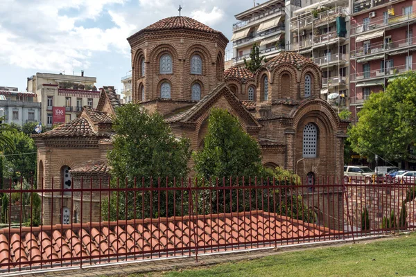 Soluň Řecko Září 2017 Ntique Byzantský Kostel Panagia Chalkeon Centru — Stock fotografie