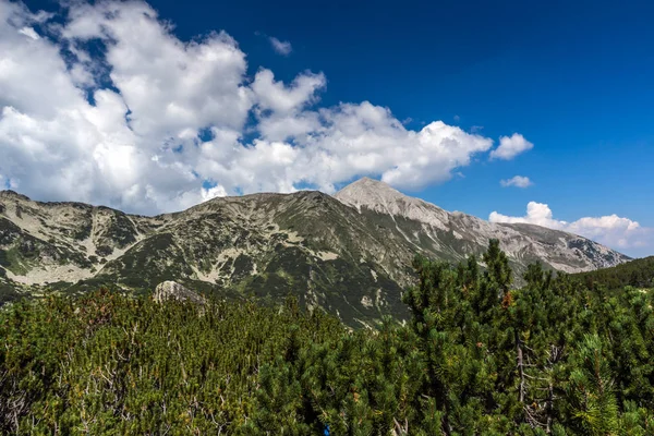 Amazing Summer Landscape Vihren Peak Pirin Mountain Bulgaria — Stock Photo, Image