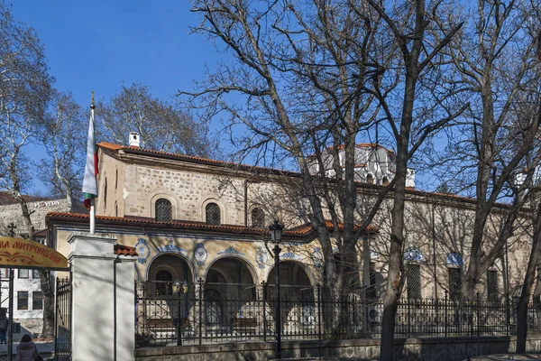 保加利亚普罗夫迪夫 2019年2月10日 保加利亚普罗夫迪夫市神圣烈士码头 圣母玛格丽特 大教堂 — 图库照片