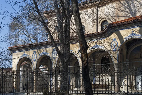Plovdiv Bulgária Fevereiro 2019 Igreja Catedral Dos Santos Mártires Marina — Fotografia de Stock
