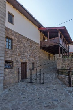 Lesnovo Manastırı, Kuzey Makedonya-21 Temmuz 2018: Kuzey Makedonya Cumhuriyeti, Lesnovo 'dan St. Archangel Michael ve St. Hermit Gabriel Ortodoks Lesnovo Manastırı