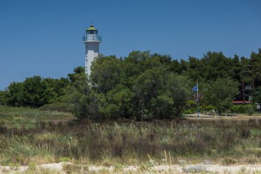 Possidi Cape 'de Famous Beach, Kassandra Yarımadası, Halkidiki, Orta Makedonya, Yunanistan