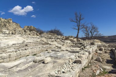 Antik sığınak şehri Perperikon harabeleri, Kardzhali bölgesi, Bulgaristan