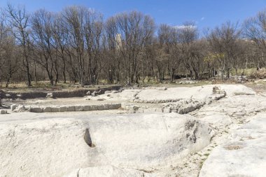 Antik sığınak şehri Perperikon harabeleri, Kardzhali bölgesi, Bulgaristan