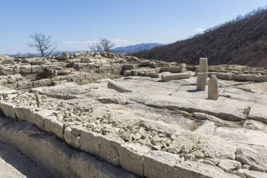 Antik sığınak şehri Perperikon harabeleri, Kardzhali bölgesi, Bulgaristan