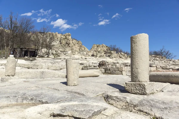 Antik Sığınak Şehri Perperikon Harabeleri Kardzhali Bölgesi Bulgaristan — Stok fotoğraf