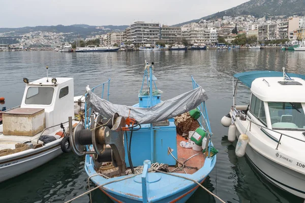 Kavala Yunanistan Nisan 2010 Panoramik Şehir Kavala Doğu Makedonya Trakya — Stok fotoğraf