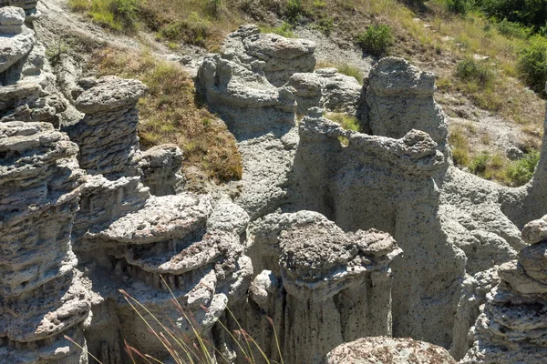 Formación Rocosa Las Muñecas Piedra Kuklica Cerca Ciudad Kratovo República — Foto de Stock