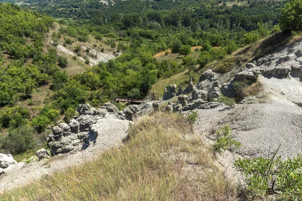 Formación Rocosa Las Muñecas Piedra Kuklica Cerca Ciudad Kratovo República — Foto de Stock