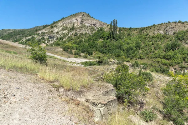 Formación Rocosa Las Muñecas Piedra Kuklica Cerca Ciudad Kratovo República — Foto de Stock