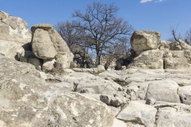Antik Trakya şehri Perperikon harabeleri, Kardzhali bölgesi, Bulgaristan