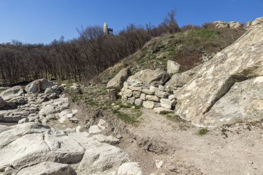 Antik Trakya şehri Perperikon harabeleri, Kardzhali bölgesi, Bulgaristan