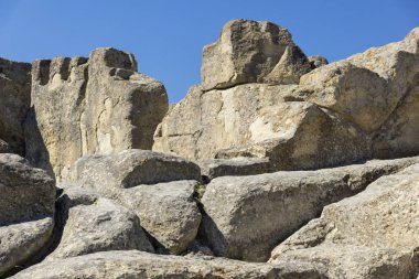 Antik Trakya şehri Perperikon harabeleri, Kardzhali bölgesi, Bulgaristan