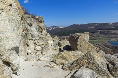 Antik Trakya şehri Perperikon harabeleri, Kardzhali bölgesi, Bulgaristan