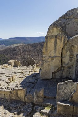 Antik Trakya şehri Perperikon harabeleri, Kardzhali bölgesi, Bulgaristan