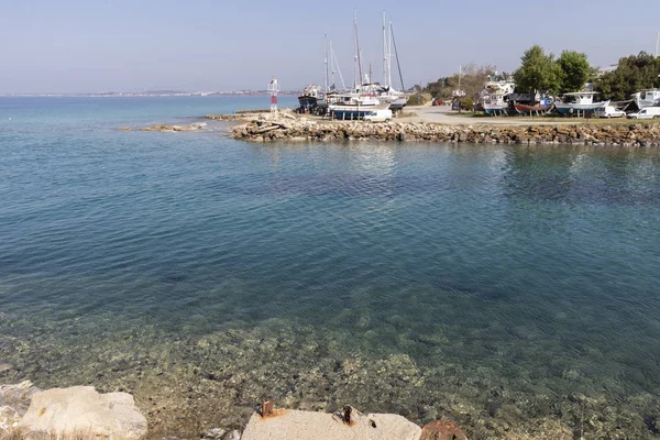 Nea Poteidaia Griekenland Maart 2019 Canal Stad Nea Poteidaia Kassandra — Stockfoto