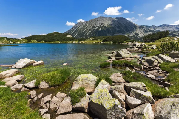 Pemandangan Musim Panas Danau Muratovo Hvoynato Pirin Mountain Bulgaria — Stok Foto