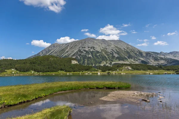 Paesaggio Estivo Del Lago Muratovo Hvoynato Pirin Mountain Bulgaria — Foto Stock