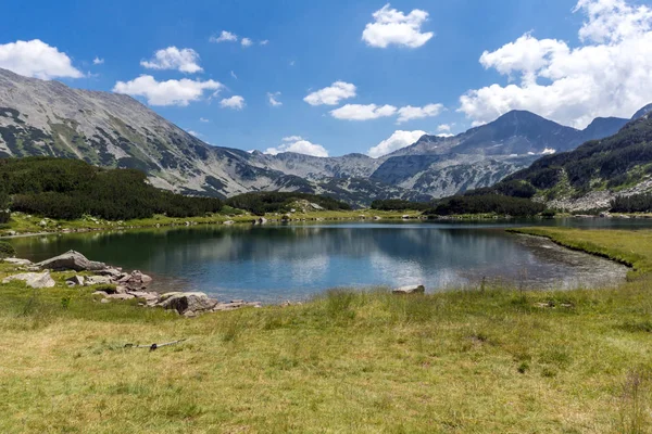 Paysage Estival Lac Muratovo Hvoynato Pirin Mountain Bulgarie — Photo