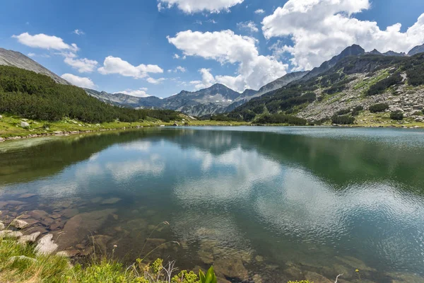 Summer Landscape Muratovo Hvoynato Lake Pirin Mountain Bulgaria — Stock Photo, Image