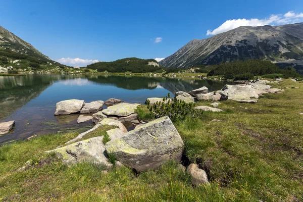 Pemandangan Musim Panas Danau Muratovo Hvoynato Pirin Mountain Bulgaria — Stok Foto