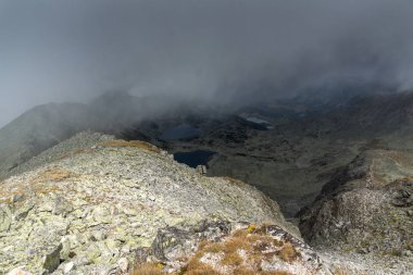 Musala tepe, Rila Dağı, Bulgaristan üzerinden şaşırtıcı panorama