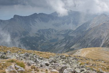 Musala tepe, Rila Dağı, Bulgaristan üzerinden şaşırtıcı panorama