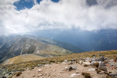 Musala tepe, Rila Dağı, Bulgaristan üzerinden şaşırtıcı panorama