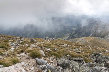 Musala tepe, Rila Dağı, Bulgaristan üzerinden şaşırtıcı panorama