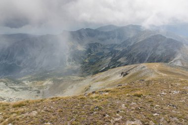 Musala tepe, Rila Dağı, Bulgaristan üzerinden şaşırtıcı panorama