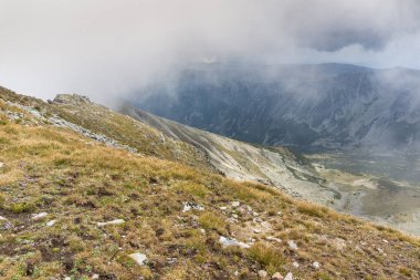Musala tepe, Rila Dağı, Bulgaristan üzerinden şaşırtıcı panorama