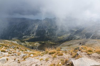 Musala tepe, Rila Dağı, Bulgaristan üzerinden şaşırtıcı panorama