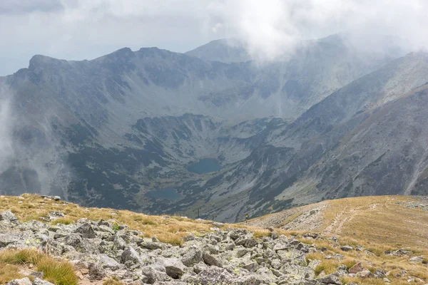 Wspaniałą Panoramę Szczyt Musała Borowca Bułgaria — Zdjęcie stockowe