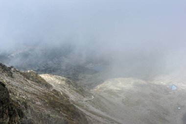 Musala tepe, Rila Dağı, Bulgaristan üzerinden şaşırtıcı panorama