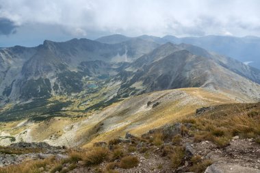 Musala tepe, Rila Dağı, Bulgaristan üzerinden şaşırtıcı panorama