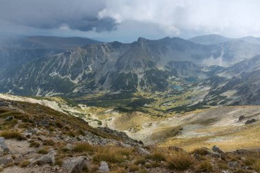 Musala tepe, Rila Dağı, Bulgaristan üzerinden şaşırtıcı panorama