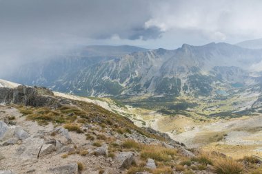 Musala tepe, Rila Dağı, Bulgaristan üzerinden şaşırtıcı panorama