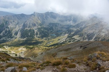 Musala tepe, Rila Dağı, Bulgaristan üzerinden şaşırtıcı panorama
