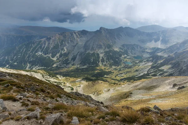 Wspaniałą Panoramę Szczyt Musała Borowca Bułgaria — Zdjęcie stockowe