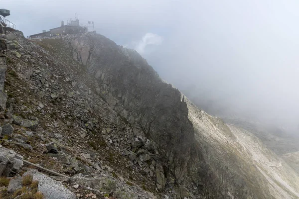 Panorama Incrível Musala Pico Montanha Rila Bulgária — Fotografia de Stock