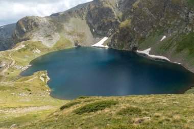 Yedi Rila Göller, Rila Dağı, Bulgaristan gölde The Eye inanılmaz, yatay