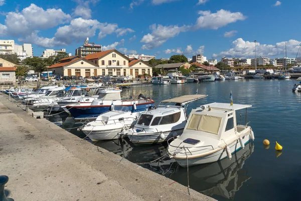 Alexandroupoli Grécia Setembro 2017 Vista Panorâmica Porto Alexandroupoli Macedónia Oriental — Fotografia de Stock