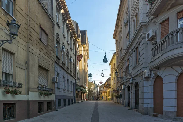 Novi Sad Vojvodina Serbia Novembre 2018 Edifici Tipici Nel Centro — Foto Stock