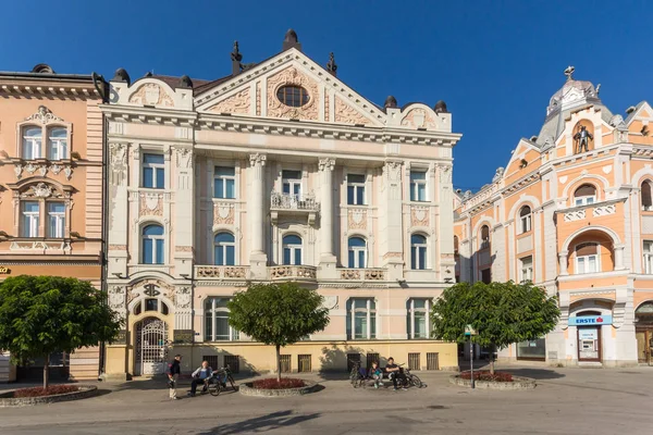 Novi Sad Vojvodina Serbia November 2018 Typische Gebäude Zentrum Der — Stockfoto