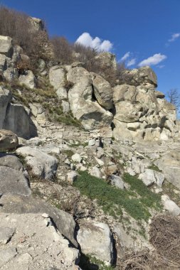 Antik Trakya şehri Perperikon harabeleri, Kardzhali bölgesi, Bulgaristan