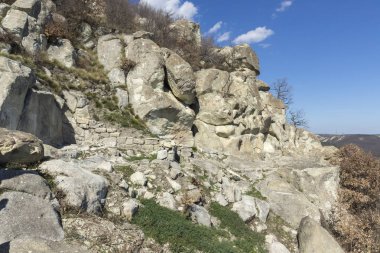 Antik Trakya şehri Perperikon harabeleri, Kardzhali bölgesi, Bulgaristan