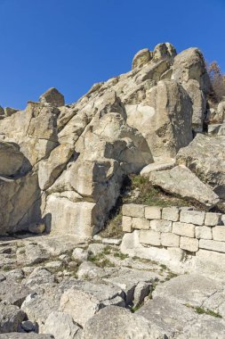 Antik Trakya şehri Perperikon harabeleri, Kardzhali bölgesi, Bulgaristan