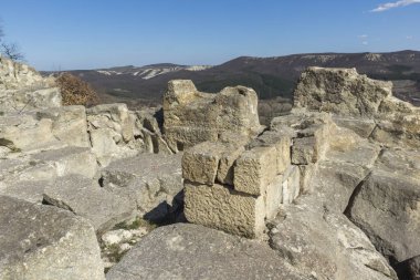 Antik Trakya şehri Perperikon harabeleri, Kardzhali bölgesi, Bulgaristan