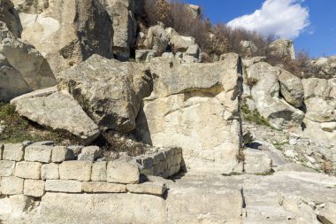 Antik Trakya şehri Perperikon harabeleri, Kardzhali bölgesi, Bulgaristan